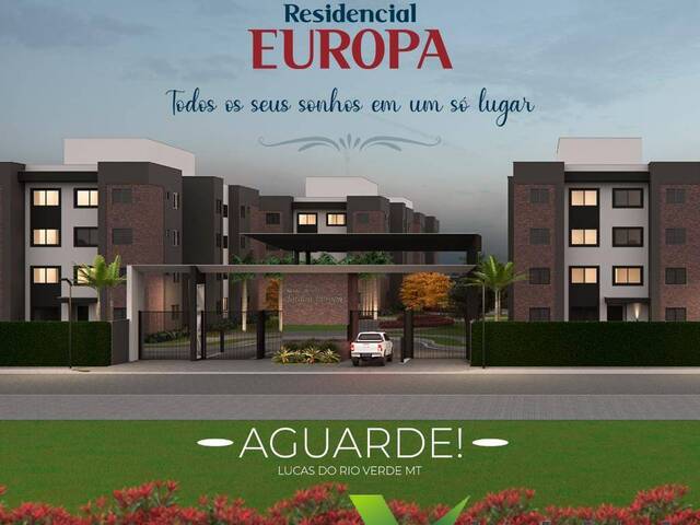 #1198 - Apartamento para Venda em Lucas do Rio Verde - MT